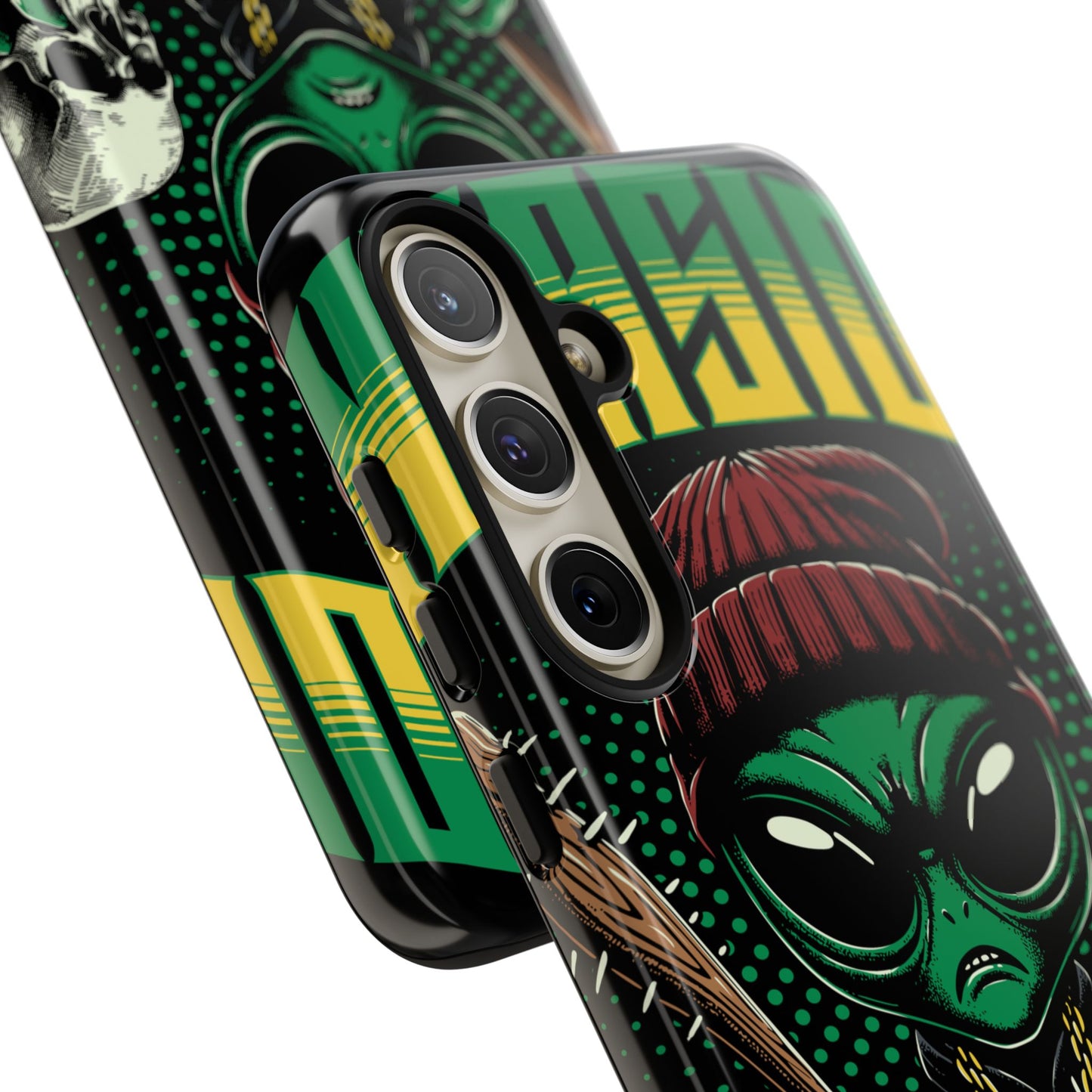 Alien Invasion • Samsung Galaxy S24 • Tough Case • Wireless Friendly