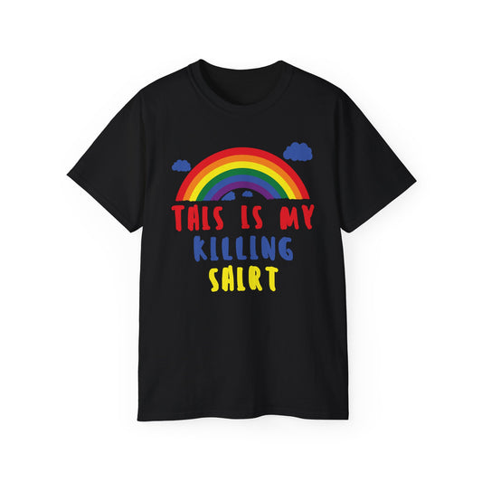 This Is My Killing Shirt • T-Shirt • Black Hat Pixels • Unisex apparel by Black Hat Pixels