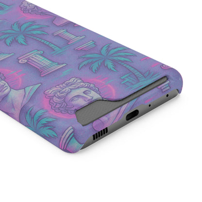 Pillars and Palms • Samsung Galaxy S21 • MagSafe® Tough Case with Card Holder