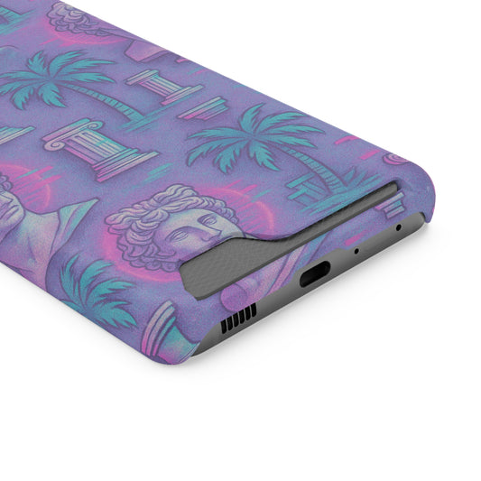 Pillars and Palms • Samsung Galaxy S21 • MagSafe® Tough Case with Card Holder