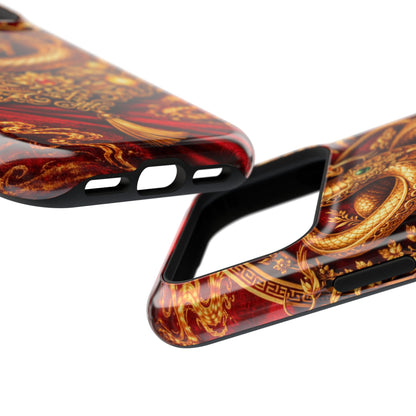 Snake • Lunar Armor • Imperial Banner • Apple iPhone 17 Pro • MagSafe Tough Case