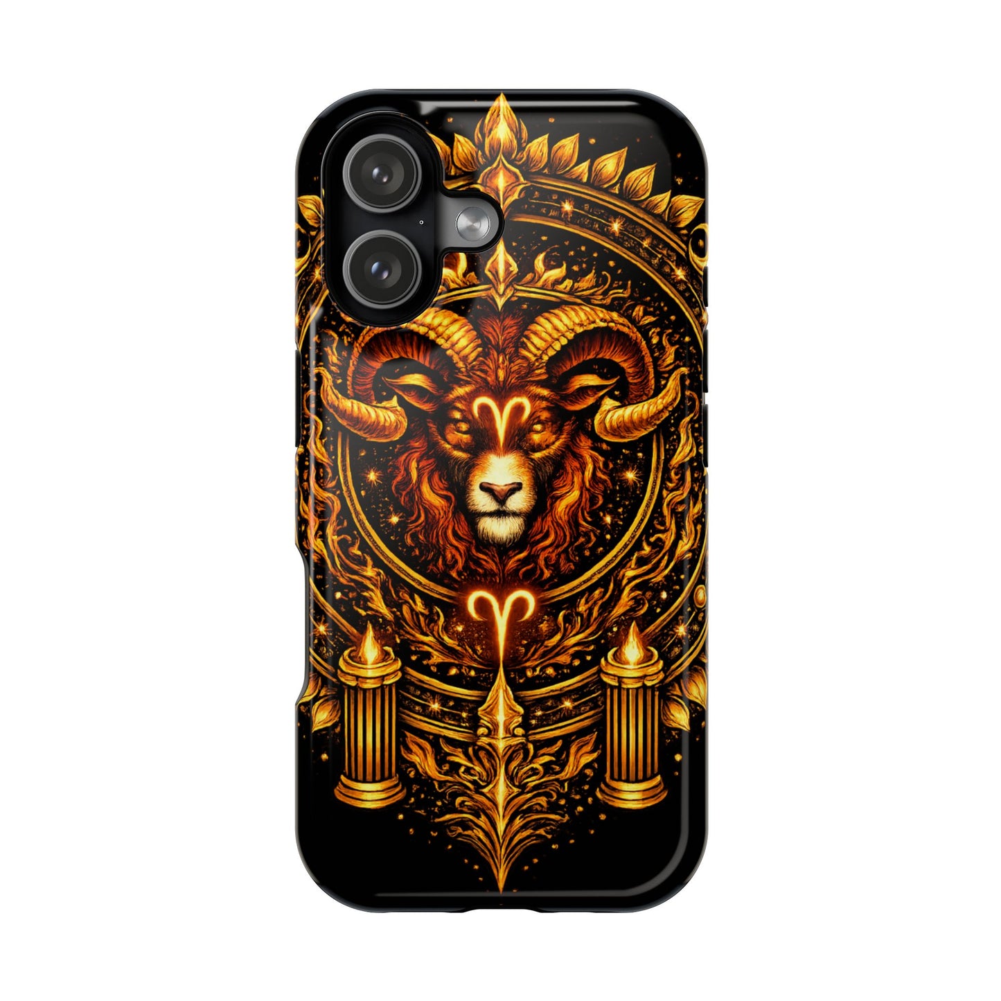 Aries • Elemental Armor • Inferno Authority • Apple iPhone 17 Pro • MagSafe Tough Case