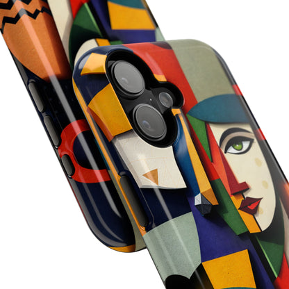 Relief Cubism • EPOCH I • Dominion of Color™ • Apple iPhone 17 • Tough Case • MagSafe®