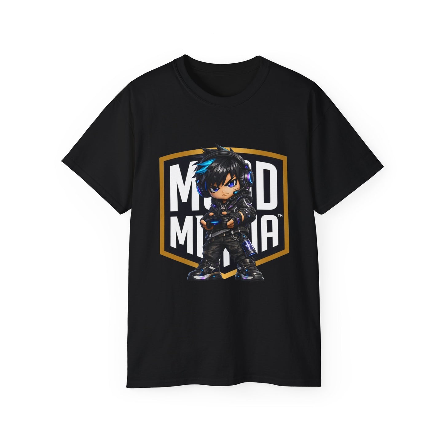 Pixel Kael • Night Grind • Mood Militia • T-Shirt • Black Hat Pixels • Unisex