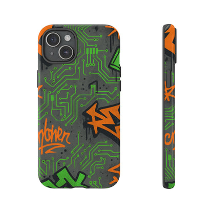 Circuit Cipher • Apple iPhone 15 • MagSafe® Tough Case
