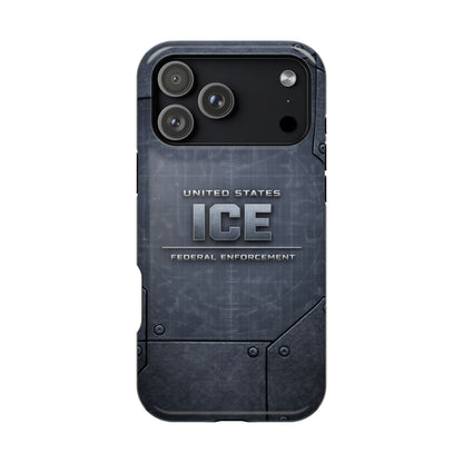 ICE • Sentinel Series • Federal Enforcement • Apple iPhone 17 Pro • MagSafe Tough Case