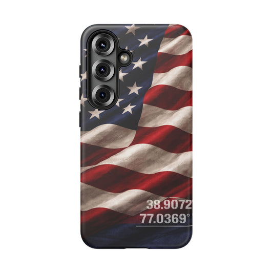 USA • Street Sovereign – Liberty Standard • Samsung Galaxy S25 • Wireless Friendly • Tough Case