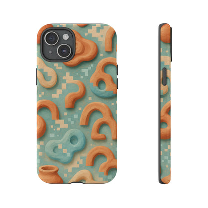 Pixel Clay • Apple iPhone 15 • MagSafe® Tough Case