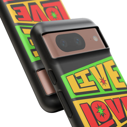 Live Love Laugh • Google Pixel 8 • Tough Case • Wireless Friendly