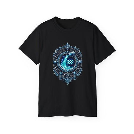 Aquarius • Current Disruptor • Elemental Armor • T-shirt • Black Hat Pixels • Unisex