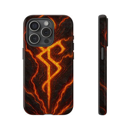 Molten Glyph • Apple iPhone 15 • MagSafe® Tough Case