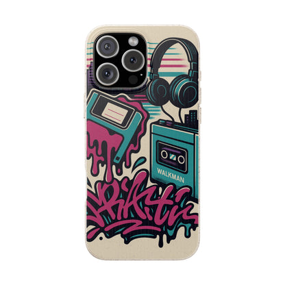 Retro Beats • Apple iPhone 16 Eco-Friendly Phone Case