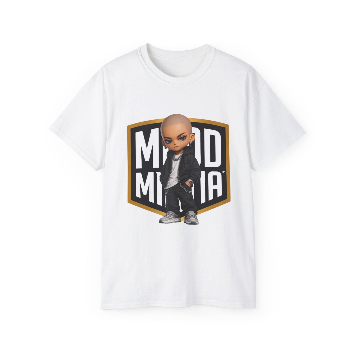 Zero Creed • Cold Minimal • Mood Militia • T-Shirt • Black Hat Pixels • Unisex