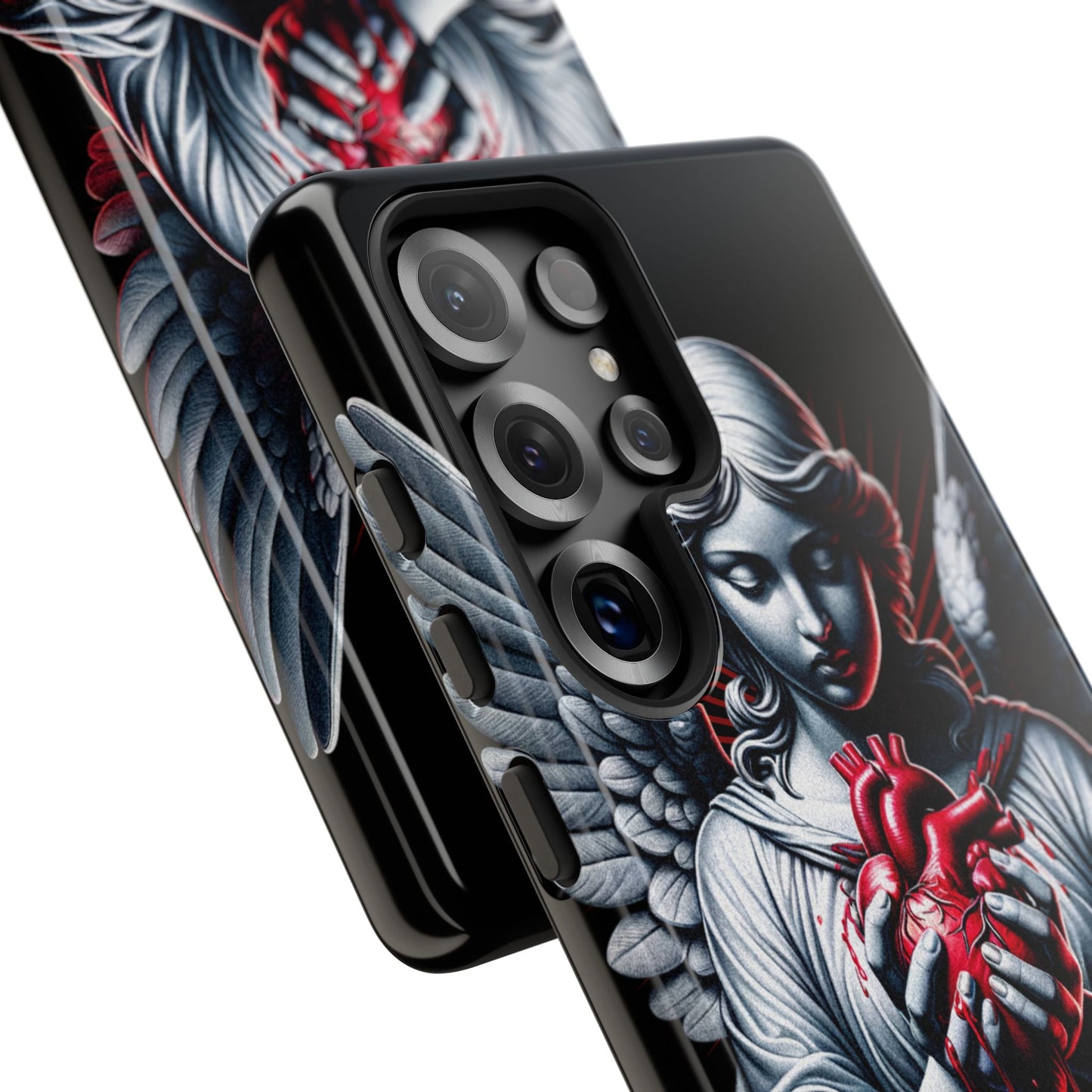 Angel Heart • Samsung Galaxy S25 • Wireless Friendly • Tough Case