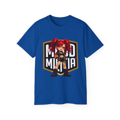 Vexa Blaze • Relentless Momentum • Mood Militia • T-Shirt • Black Hat Pixels • Unisex