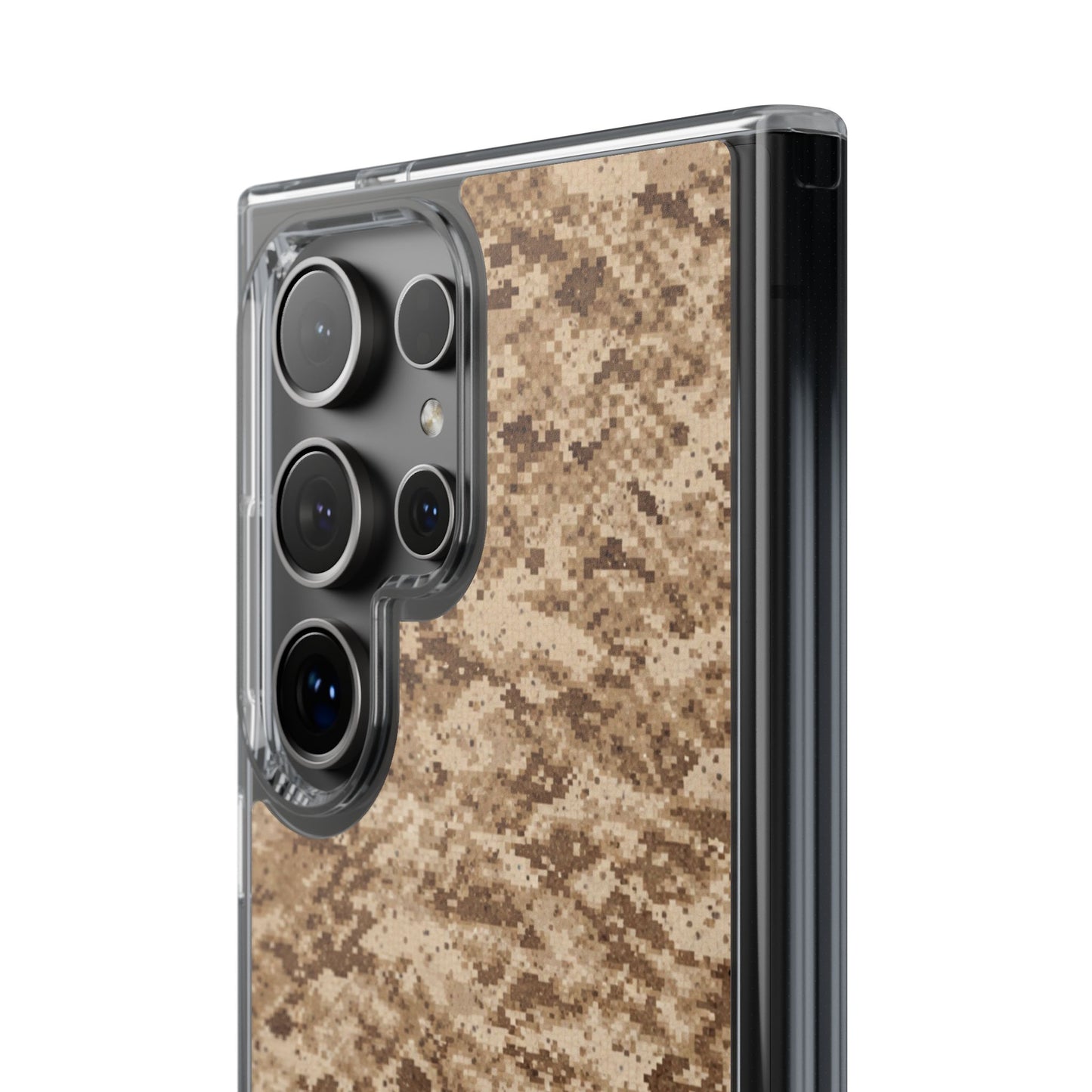 Desert Storm Camo • Samsung Galaxy S24 • Clear Case