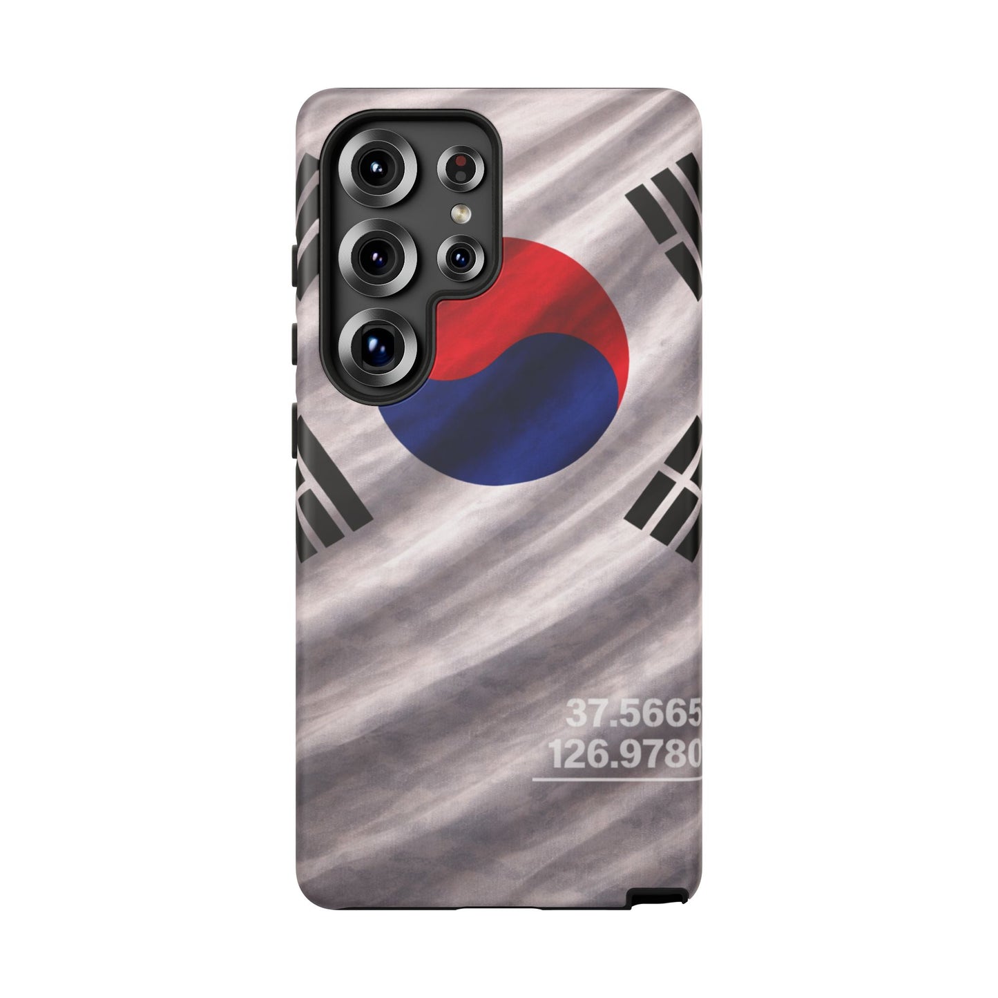 South Korea • Street Sovereign – Seoul Vector • Samsung Galaxy S25 • Wireless Friendly • Tough Case
