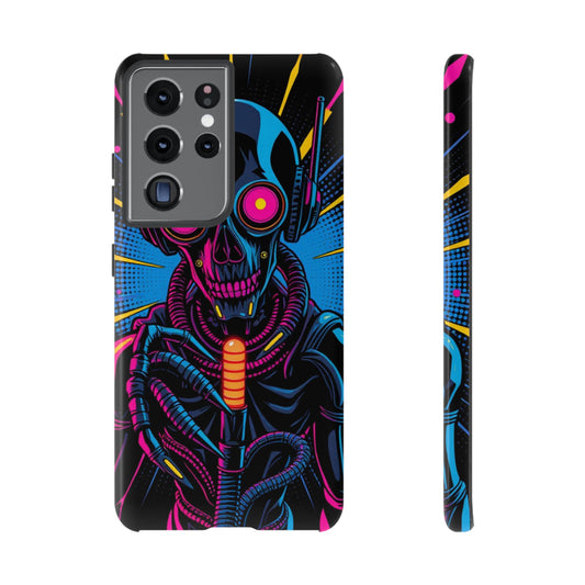 Neon Reaper • Samsung Galaxy S21 • MagSafe® Tough Case phone case by Black Hat Pixels