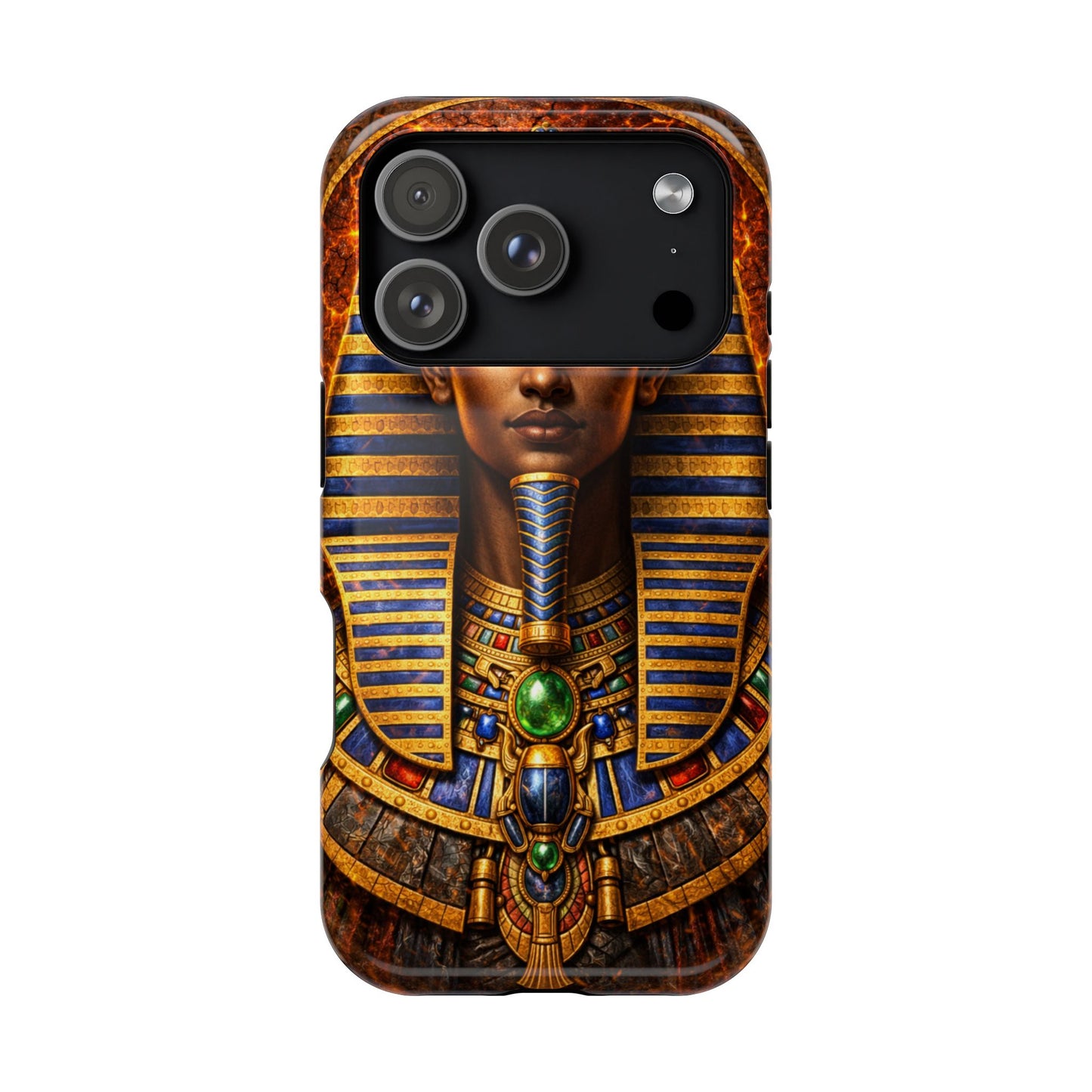 Tut • Royal • Egyptian Hieroglyphics™ Series • Apple iPhone 17 Pro • MagSafe® Tough Case