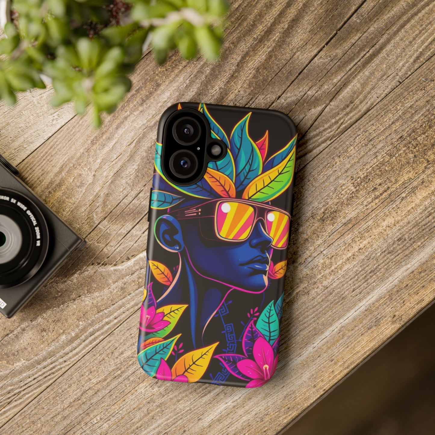 Neon Punk • Apple iPhone 16 • MagSafe® Magnetic Tough Case