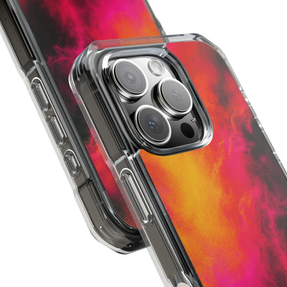 Pixel Blaze • Apple iPhone 16 • MagSafe® Clear Case