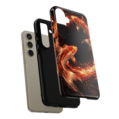 Fire Koi • Samsung Galaxy S24 • MagSafe® Tough Case • Wireless Friendly