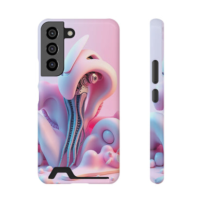 Droid Joy • Samsung Galaxy S22 • Tough Case with Card Holder • Wireless Friendly