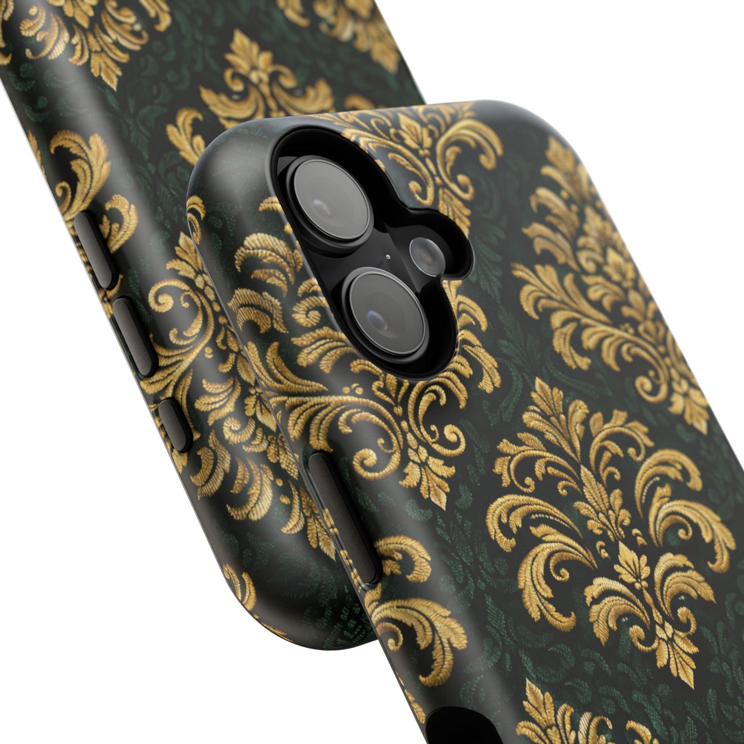 Valmont Atelier • Velvet Dynasty™ Royal Weave • iPhone 17 Pro • Tough Case • MagSafe®