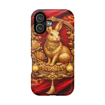 Rabbit • Lunar Armor • Imperial Banner • Apple iPhone 17 Pro • MagSafe Tough Case