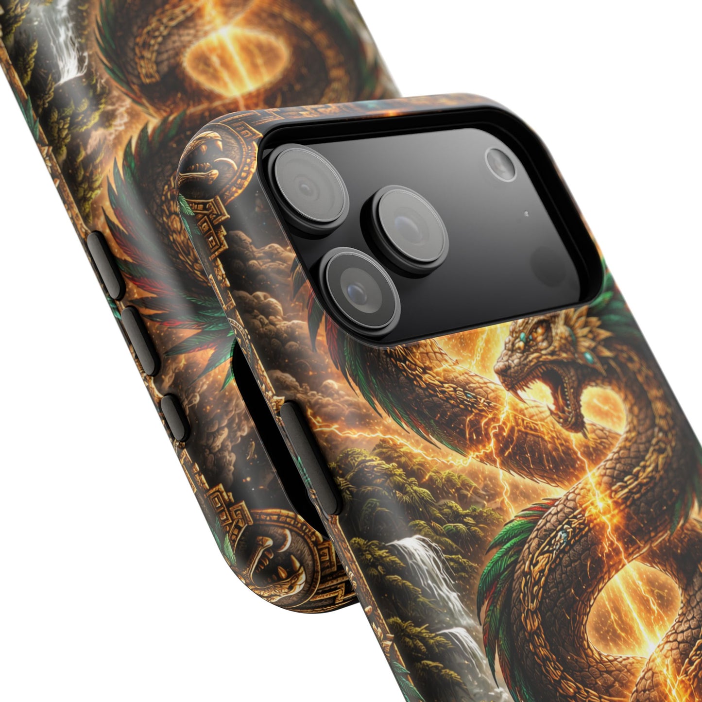 Coatl • Feathered Dominion • Empire of the Fifth Sun™ • Apple iPhone 17 Pro • MagSafe Tough Case