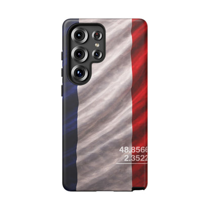 France • Street Sovereign – Tricolore Precision • Samsung Galaxy S25 • Wireless Friendly • Tough Case