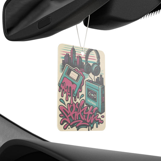 Retro Beats • Car Air Freshener