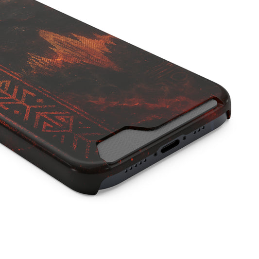Tribal Pulse • Apple iPhone 13 • MagSafe® Tough Case with Card Holder