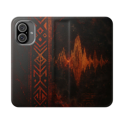 Tribal Pulse • Apple iPhone 16 Flip Case