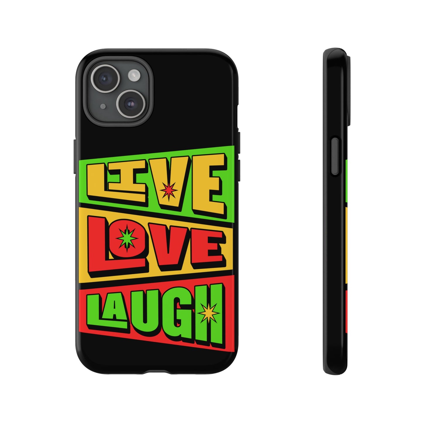 Live Love Laugh • Apple iPhone 15 • MagSafe® Tough Case