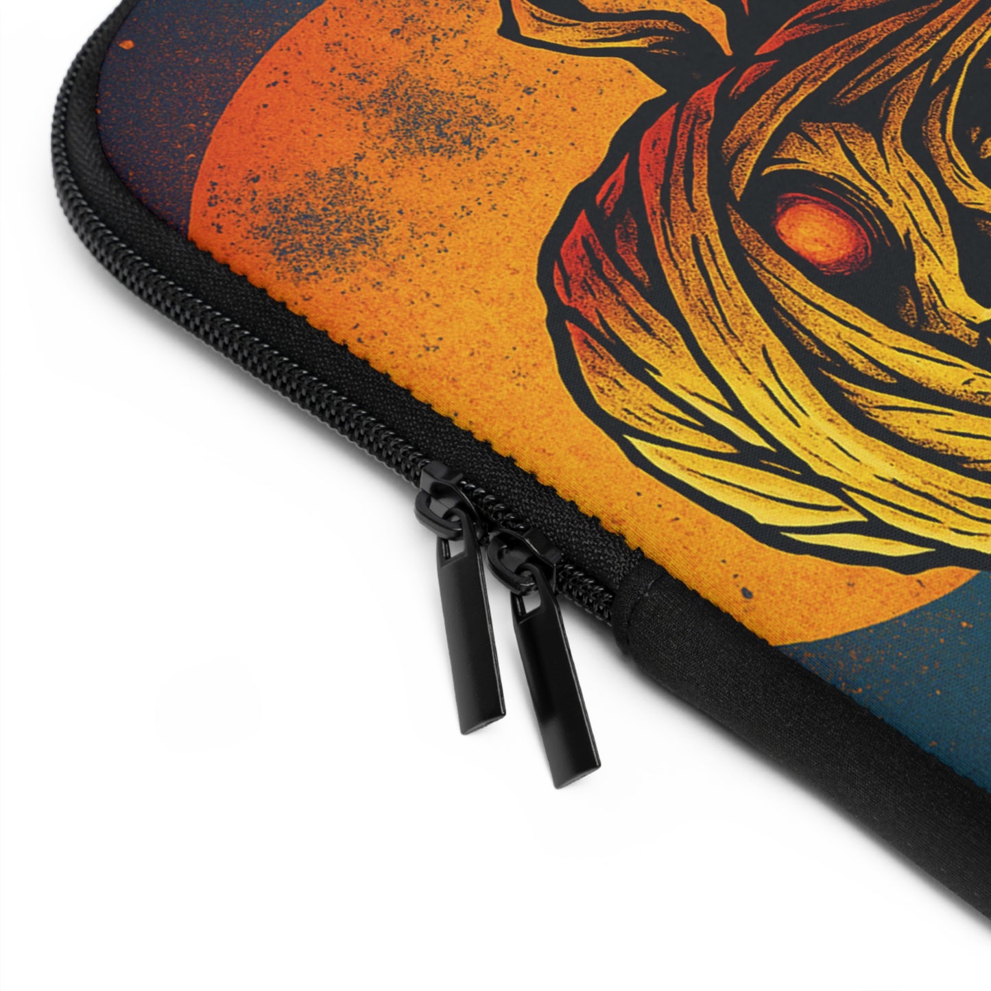 Mystic Mummy • Dual Zipper Laptop Sleeve tech accessory by Black Hat Pixels