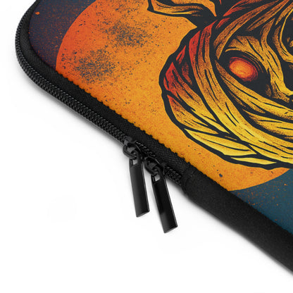 Mystic Mummy • Dual Zipper Laptop Sleeve tech accessory by Black Hat Pixels