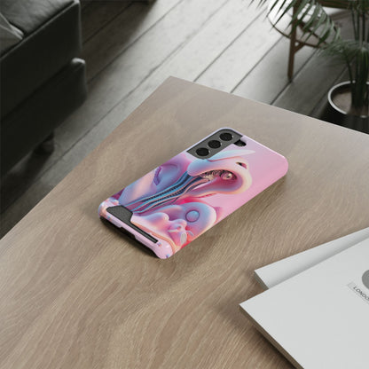 Droid Joy • Samsung Galaxy S22 • Tough Case with Card Holder • Wireless Friendly