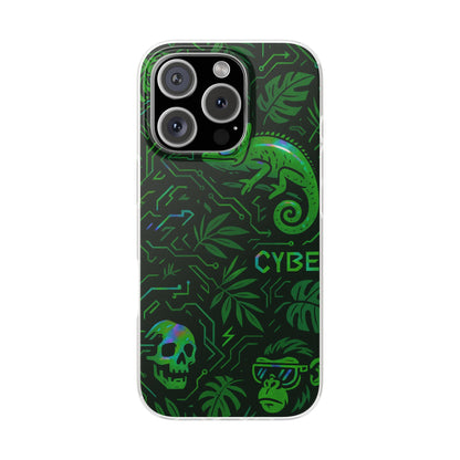 Digital Jungle • Apple iPhone 16 • Flexi Clear Case