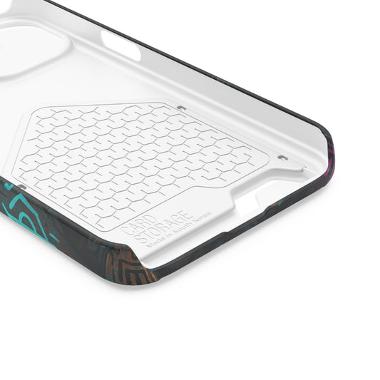 Urban Glyphs • Apple iPhone 13 • MagSafe® Tough Case with Card Holder