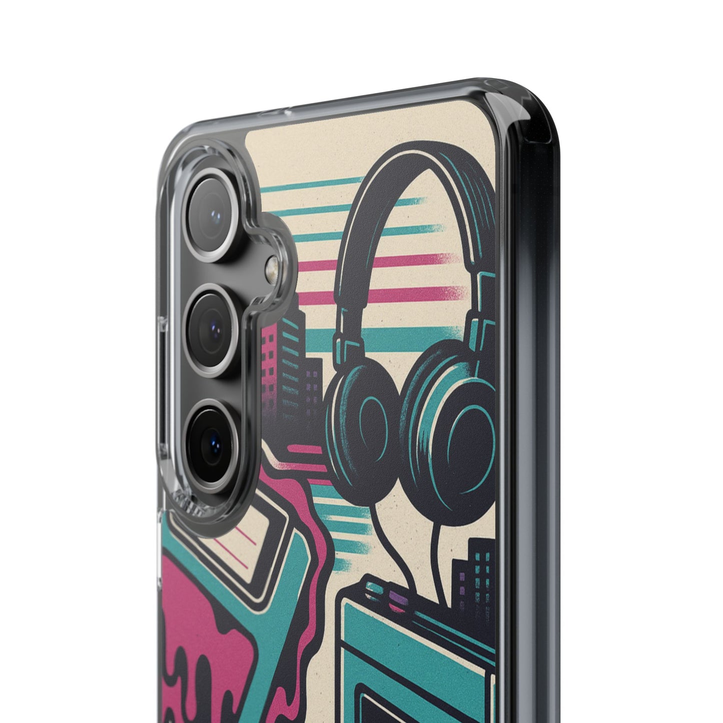 Retro Beats • Samsung Galaxy S24 • Clear Case
