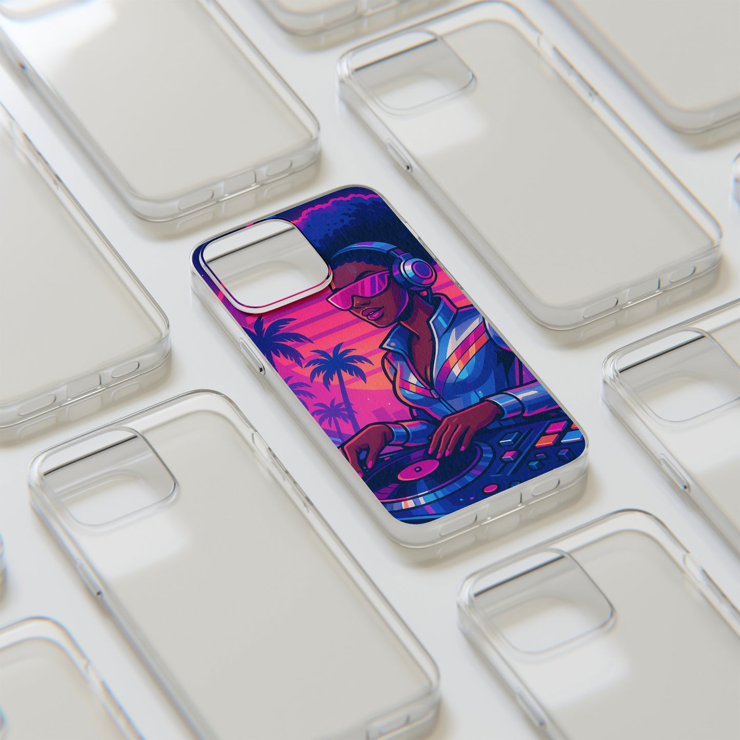 Afro Grooving • Apple iPhone 14 • Flexi Clear Case