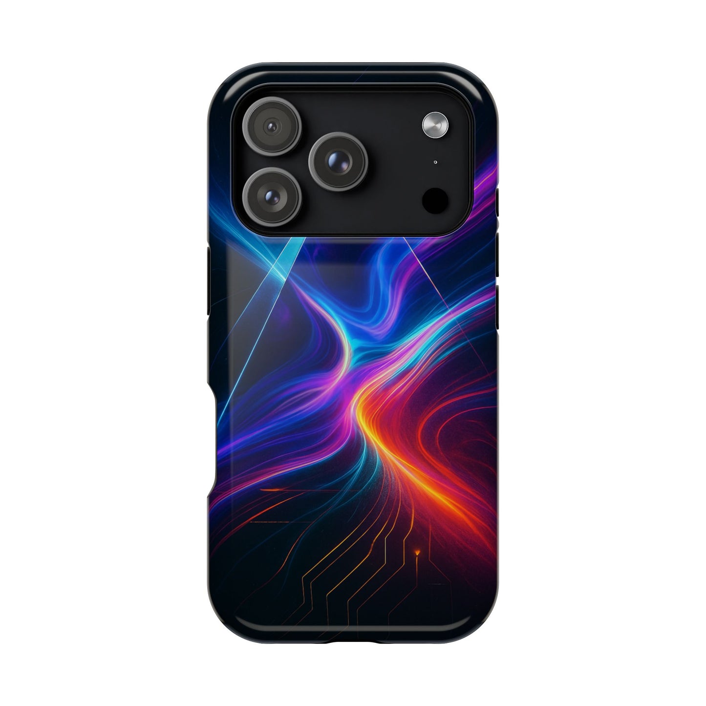 Prism Fracture • Apple iPhone 17 Pro • MagSafe® Tough Case phone case by Black Hat Pixels