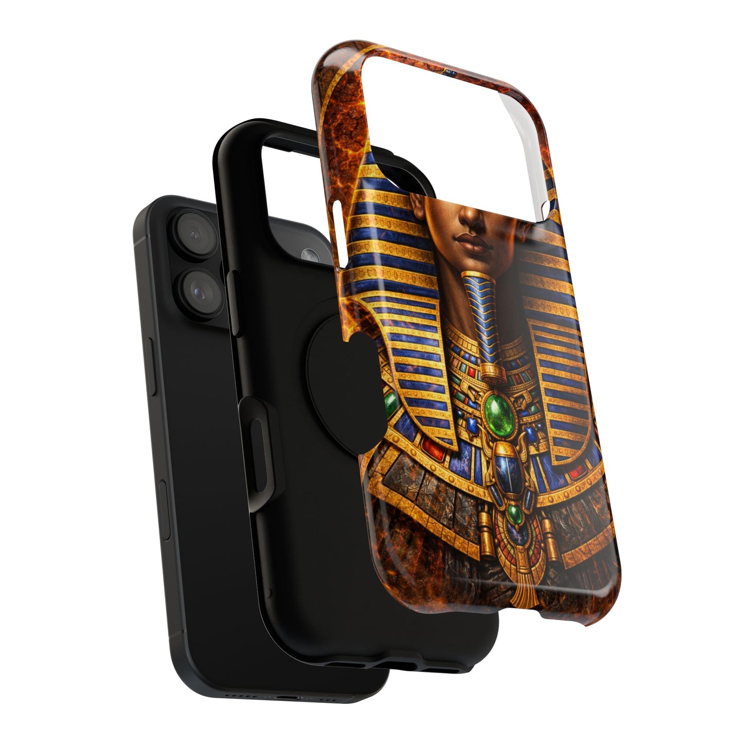 Tut • Royal • Egyptian Hieroglyphics™ Series • Apple iPhone 17 Pro • MagSafe® Tough Case