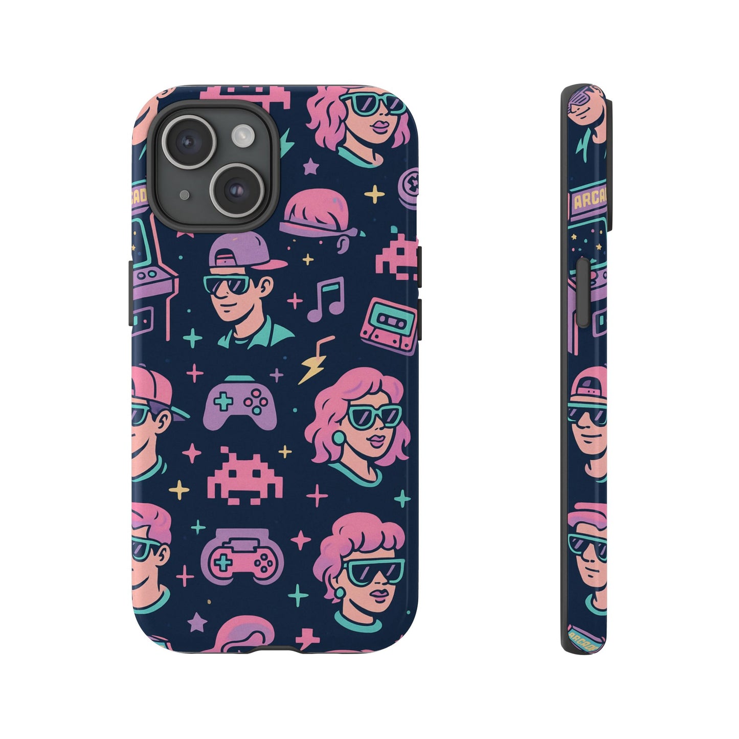 Retro Life • Apple iPhone 15 • MagSafe® Tough Case