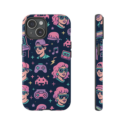 Retro Life • Apple iPhone 15 • MagSafe® Tough Case
