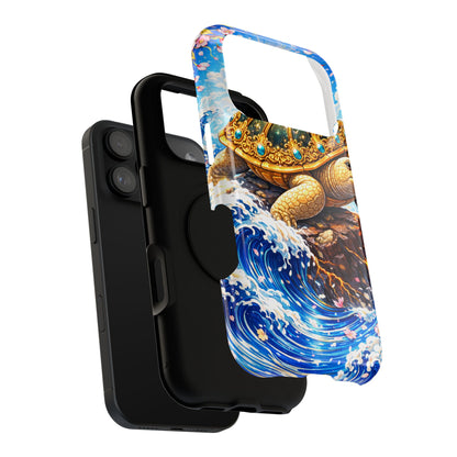 Stonebound Patience – Eternal Foundation • Obsidian Irezumi™ • Apple iPhone 17 Pro • MagSafe Tough Case