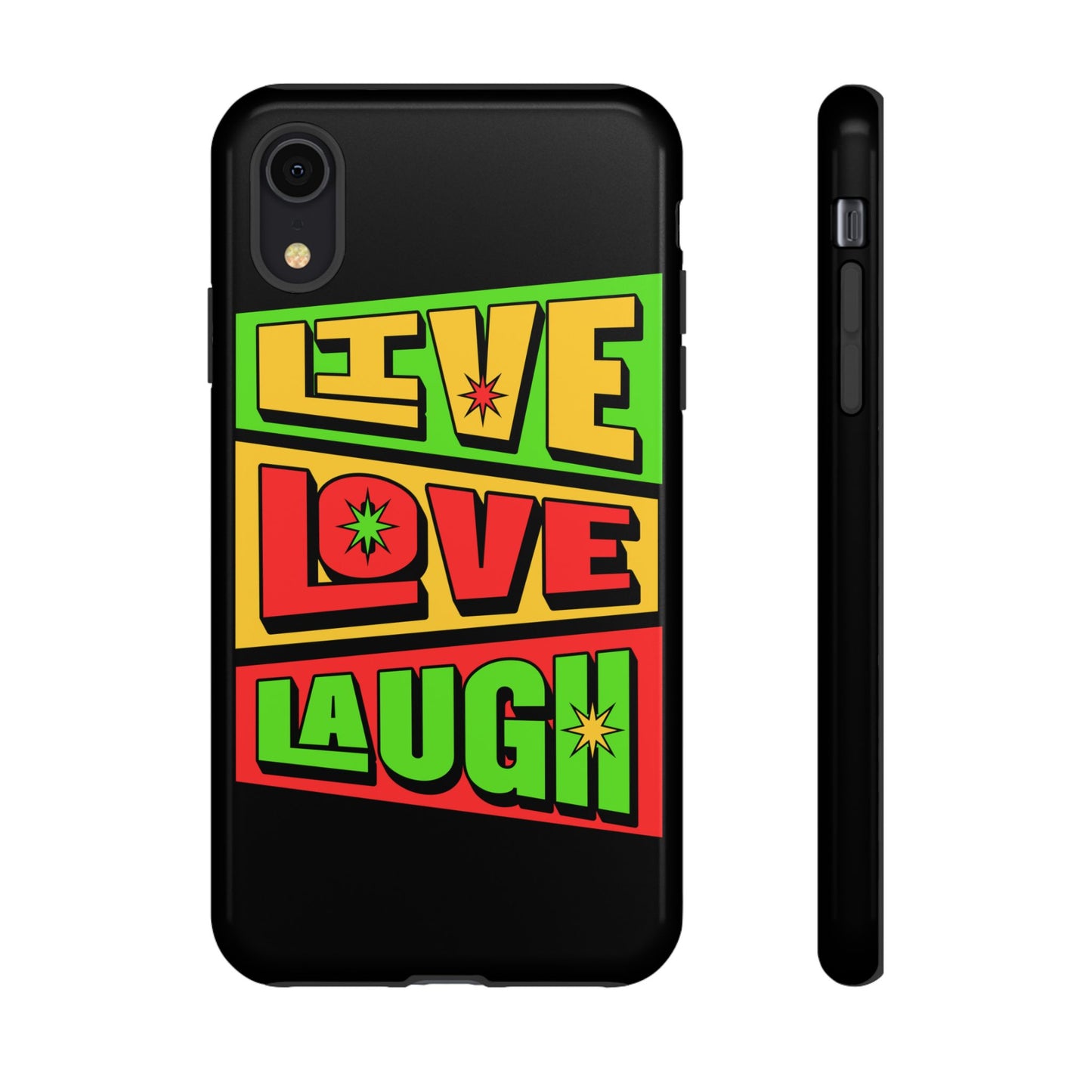 Live Love Laugh • Apple iPhone X • MagSafe® Tough Case