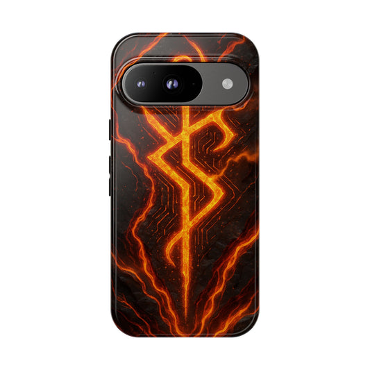 Molten Glyph • Google Pixel 9 • MagSafe® Magnetic Tough Case