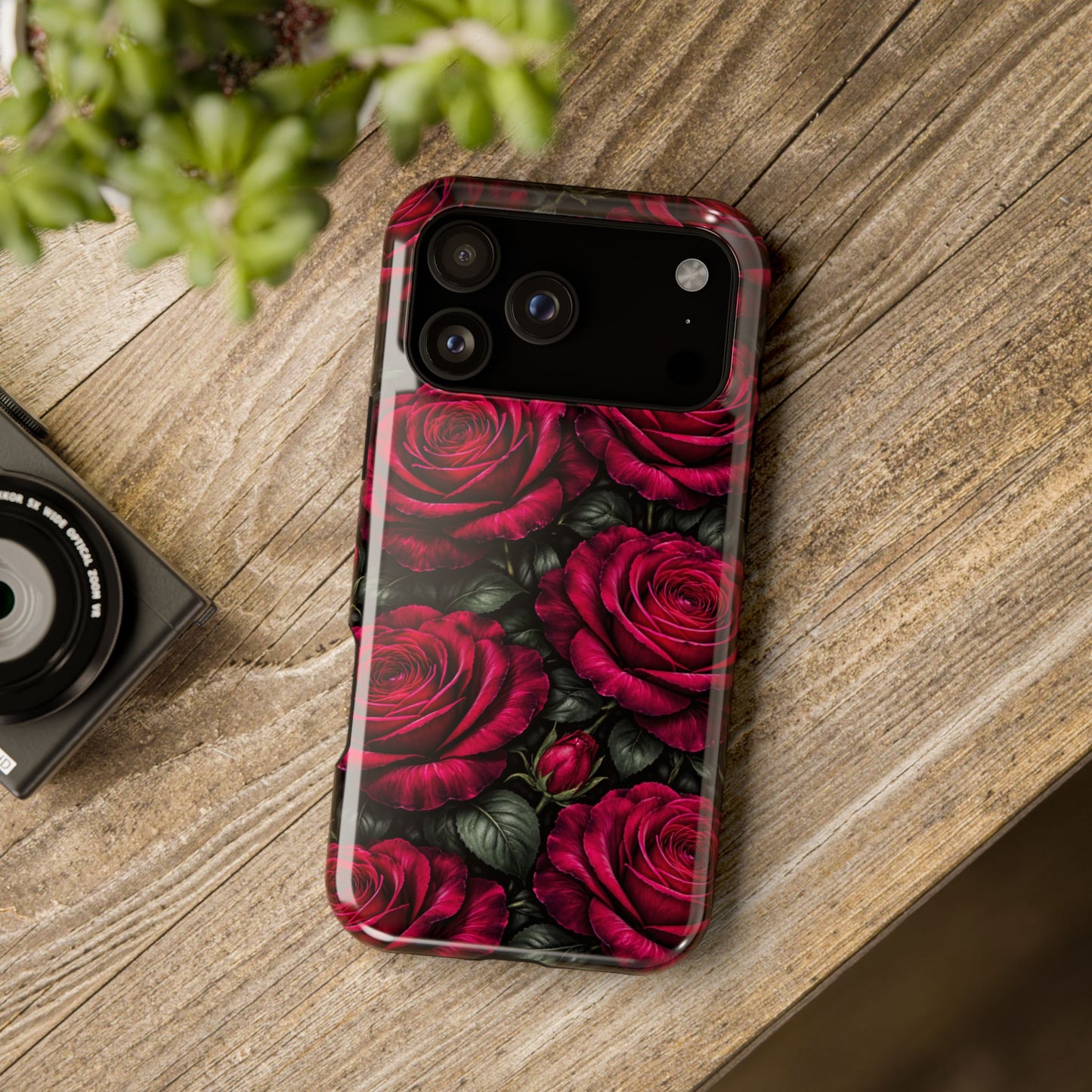 Midnight Bloom • Floral Fusion • Apple iPhone 17 Pro • MagSafe® Tough Case